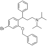 BENZENEPROPANAMINE, 5-BROMO-N,N-BIS(1-METHYLETHYL)-.GAMMA.-PHENYL-2-(PHENYLMETHOXY)-